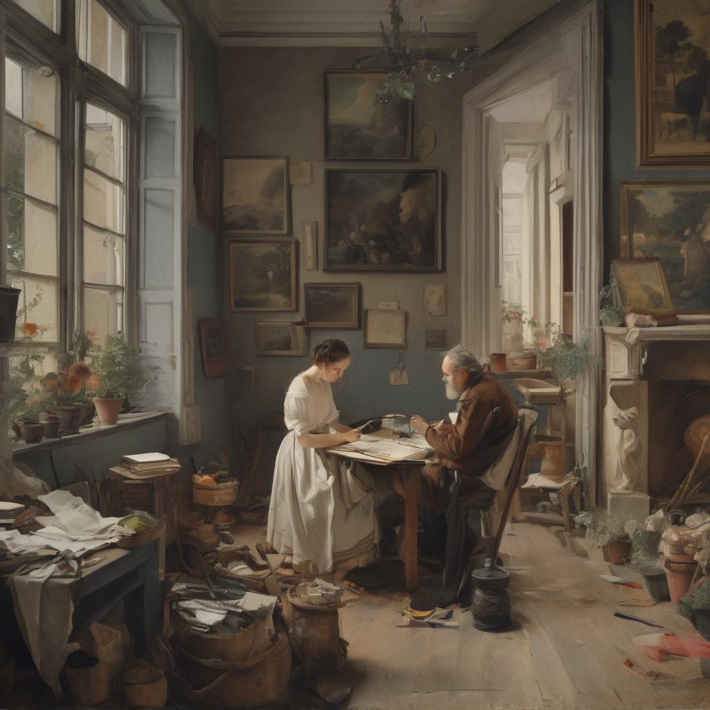 Ο καλλιτεχνικός ύφος του Heinrich Christoph JUSSOW